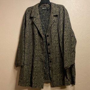 24W Maggie Barnes Women’s Jacket with black embroidery